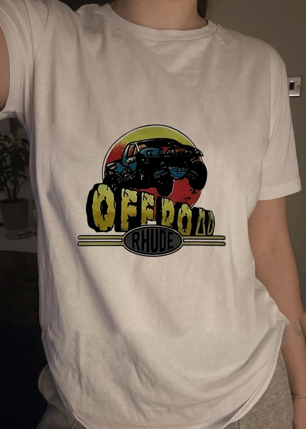 Off Road Rhude Monster Truck Sunset shirt