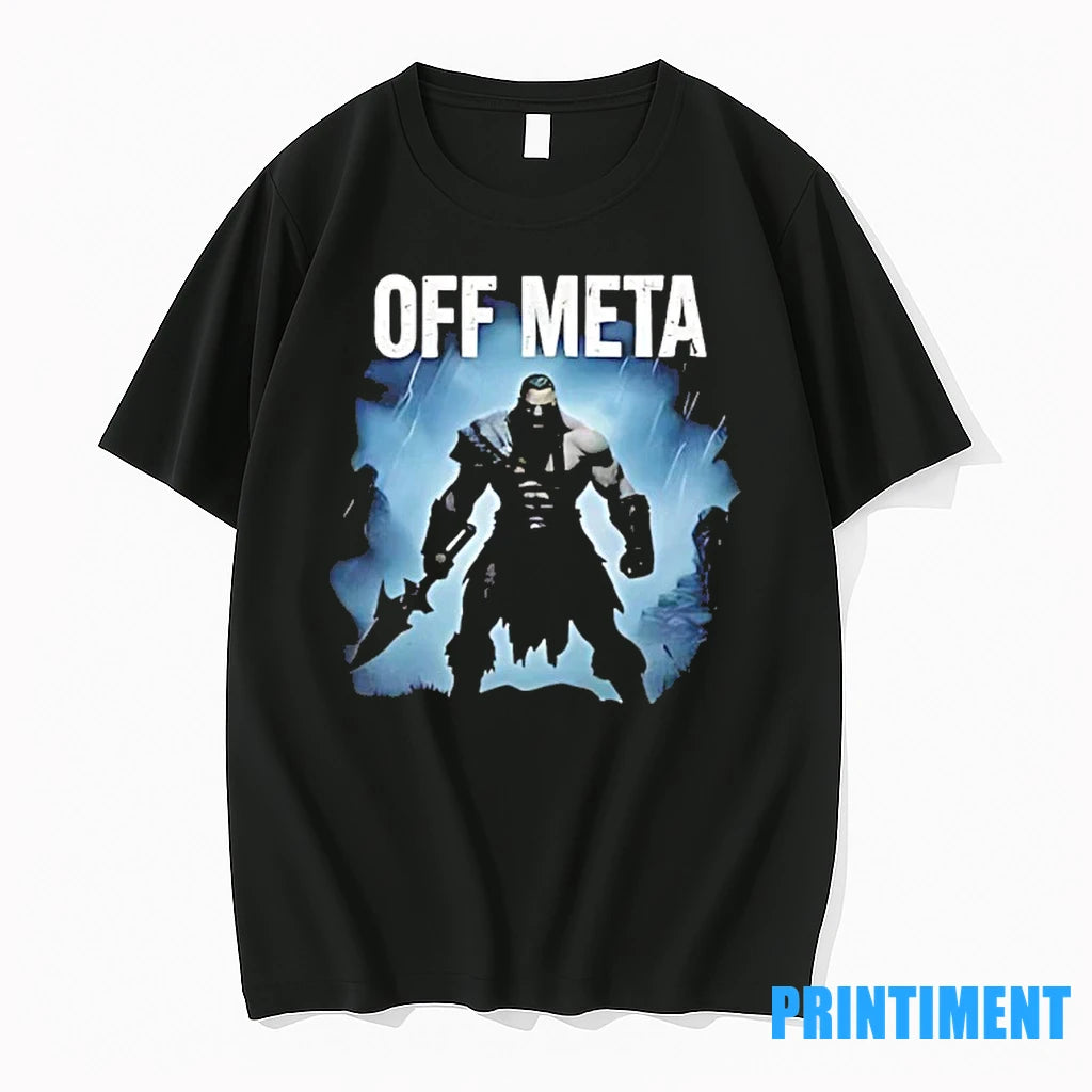 Off Meta Warrior Graphic Tshirts Sweater