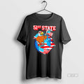Official 51st State Usa Olympic Gold Medal Hockey World Champs Tee
