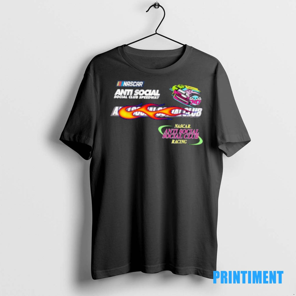 Official Anti Social Social Club X Nascar Daytona Tee Sweater