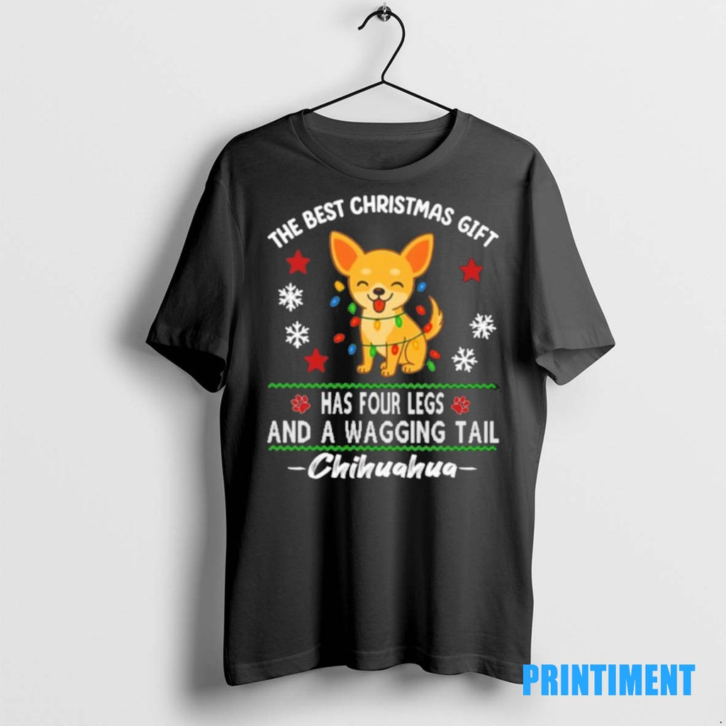 Official Chihuahua The Best Christmas Gift Has Four Legs And A Wagging Tail Xmas Lights