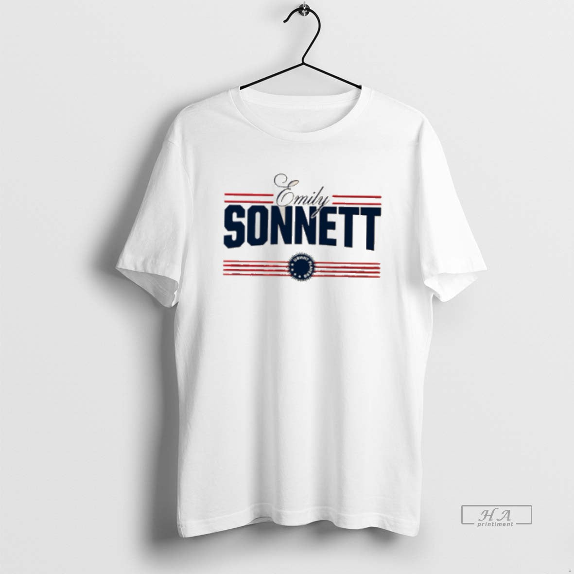 Official Emily Sonnett Uswnt Players Stars Stripes Tee