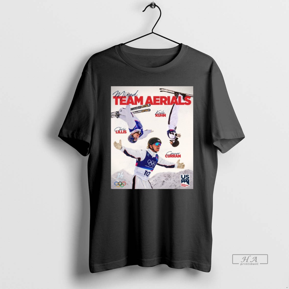 Official Mixed Team Aerials Kaila Kuhn Christopher Lillis Connor Curran Milan Cortina 2026 Winter Olympics