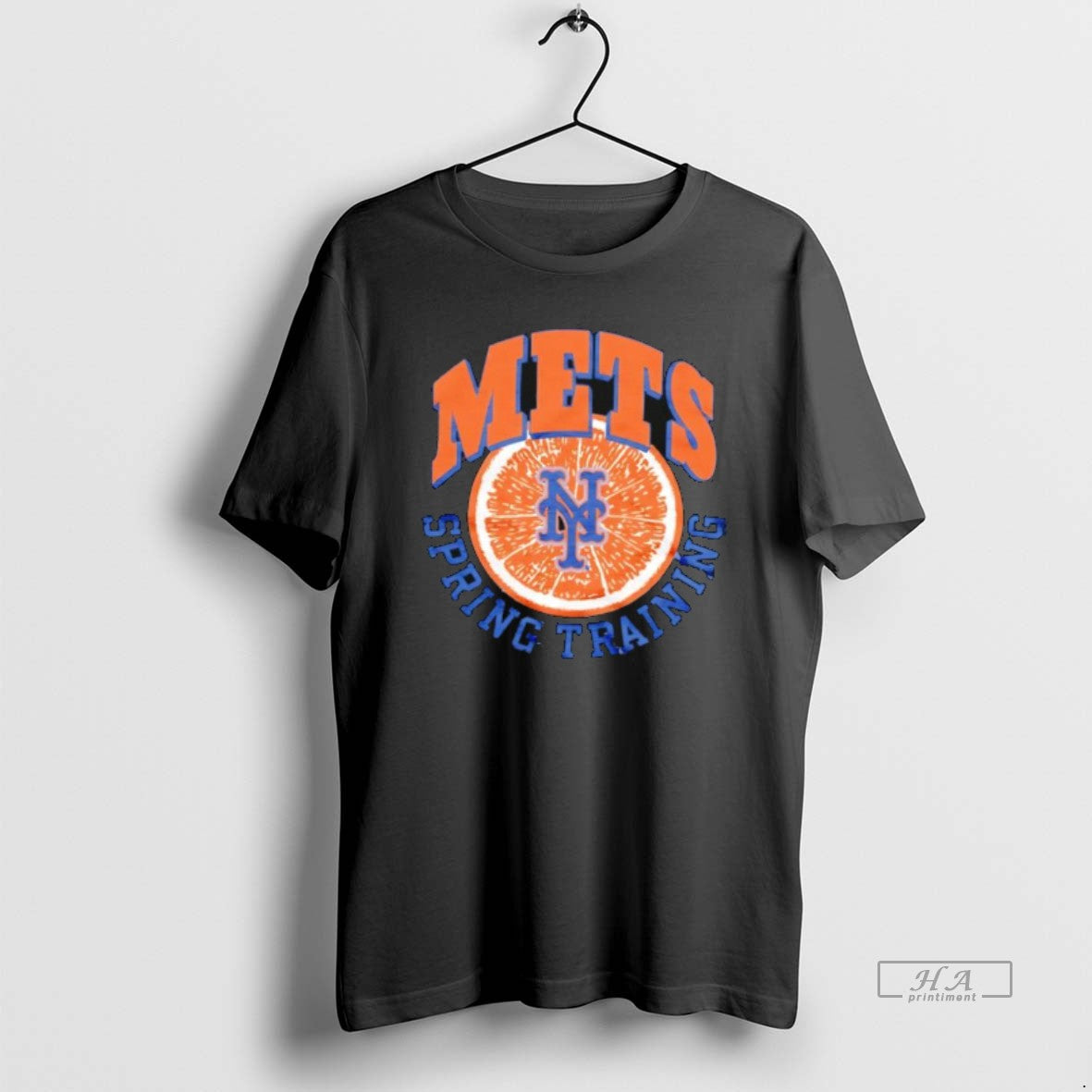 Official New York Mets Baseball Spring Training Orange Fruit Logo