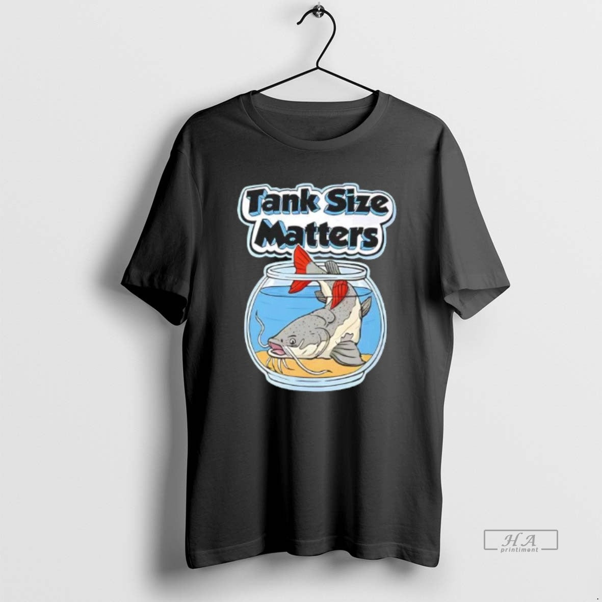 Official Redtail Catfish Tank Size Matters Tee