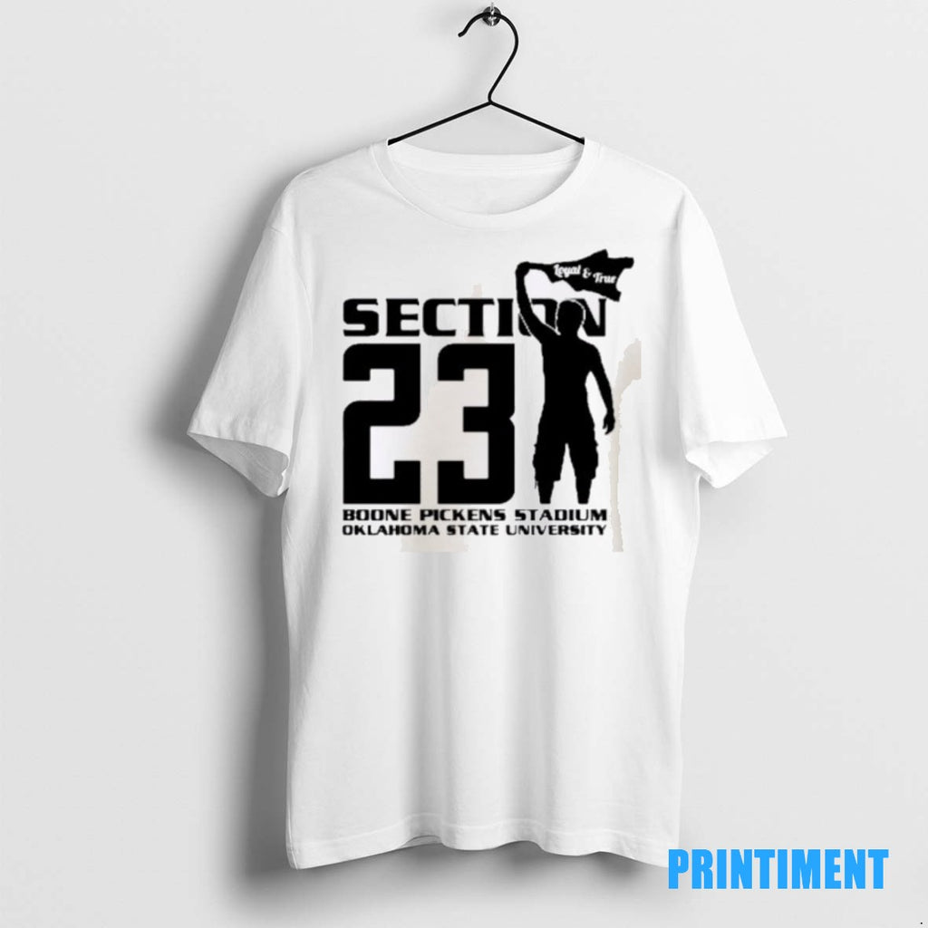 Official Section 23 Boone Pickens Stadium Oklahoma State University Tee Sweater