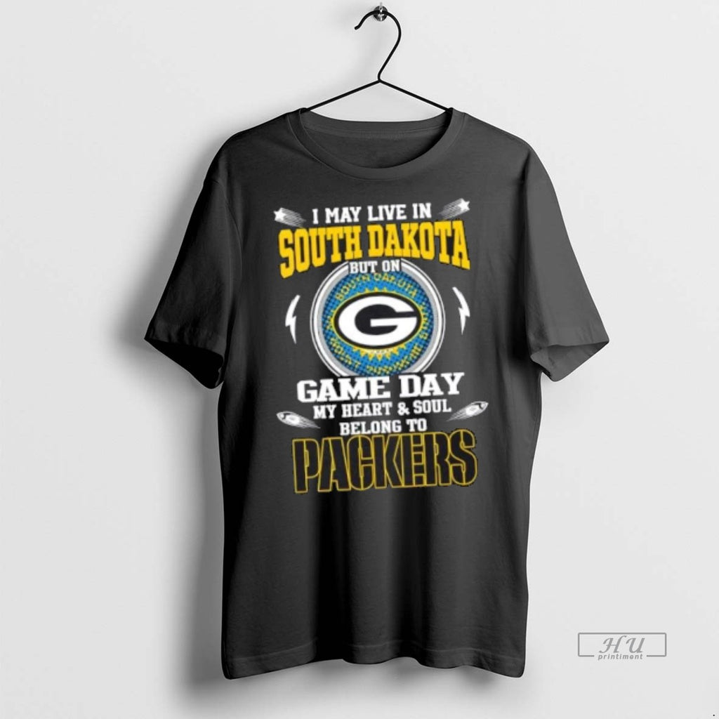 Official Trending I May Live In South Dakota But On Game Day My Heart And