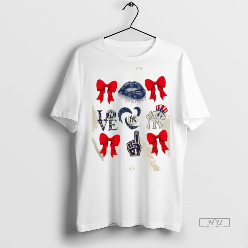 Official Trending New York Yankees Baseball Coquette T Shirt Sweater