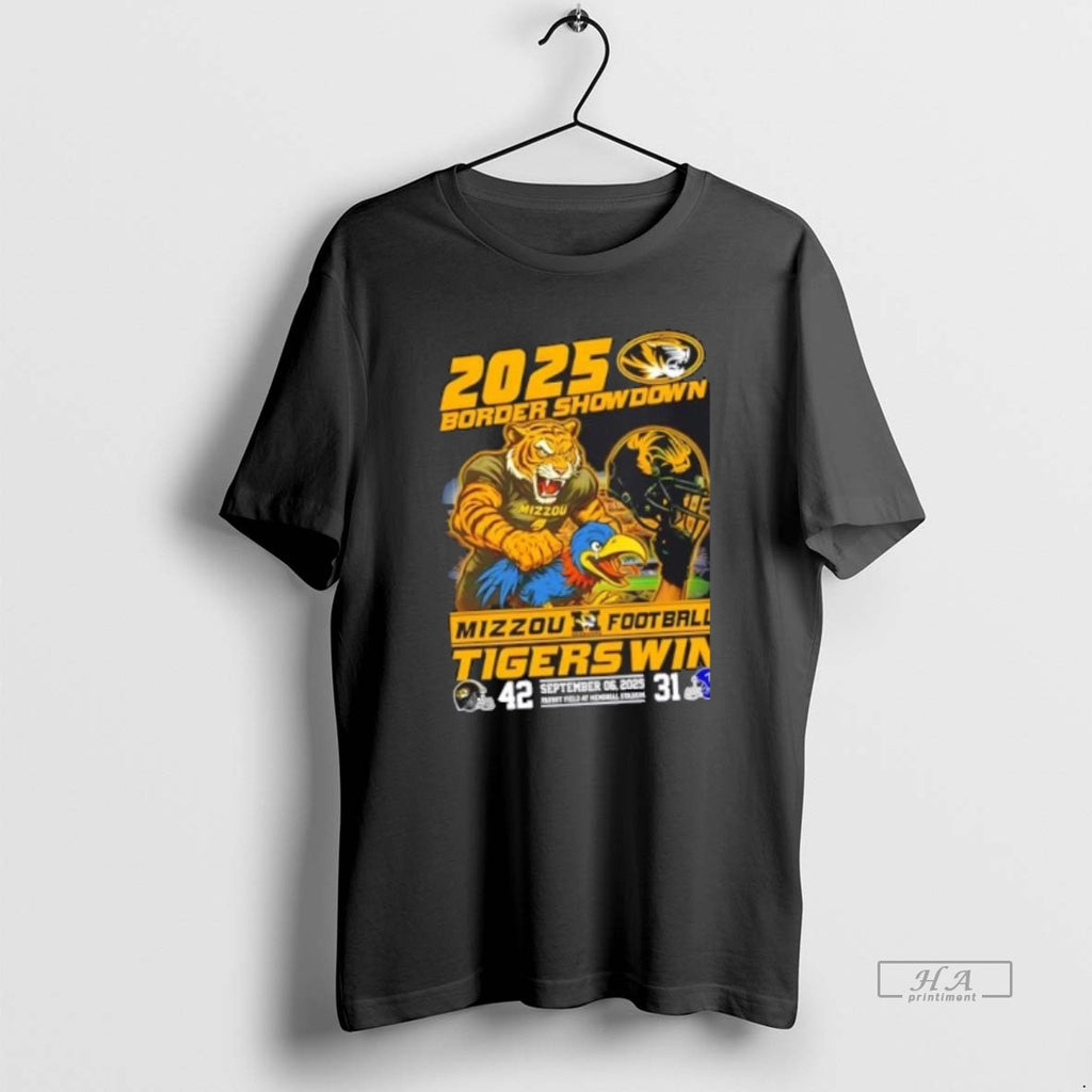 Official Trendy 2025 Border Showdown Mizzou Tigers Win The Border Showdown