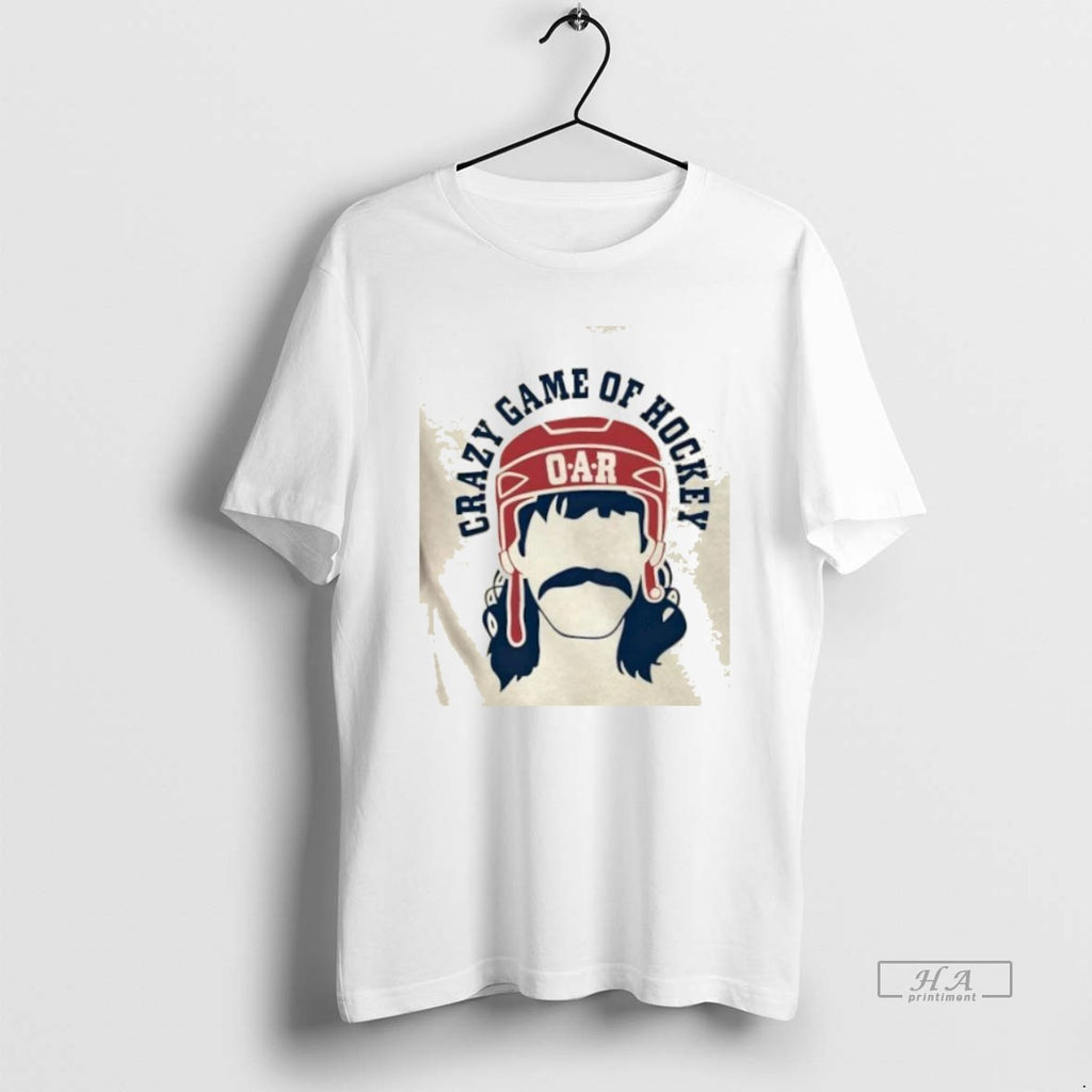 Official Trendy 2025 O A R Crazy Game Of Hockey