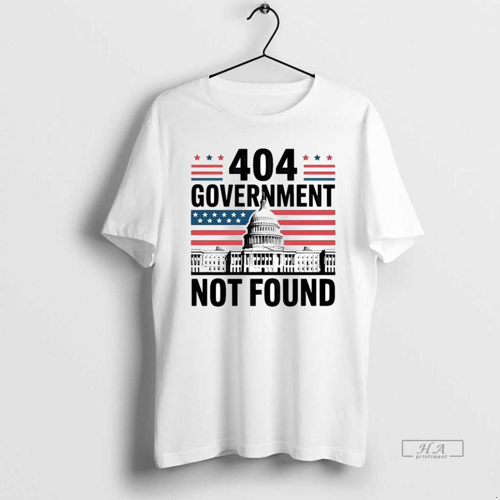 Official Trendy 404 Government Not Found Government Shutdown