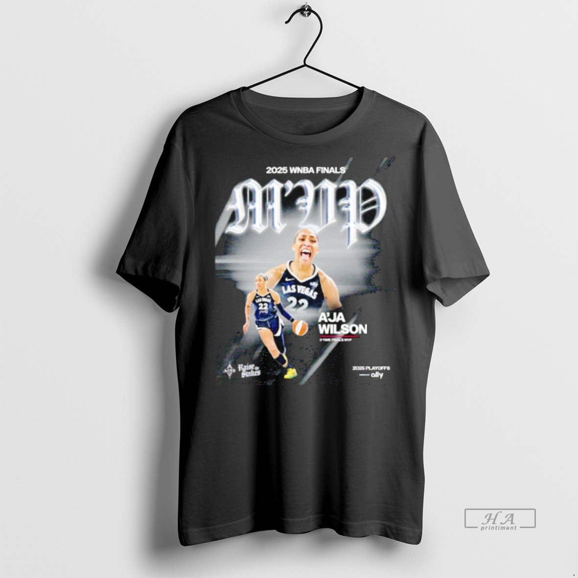 Official Trendy Aja Wilson Wnba Wnba Finals Mvp Las Vegas Aces 2025 Tee Sweater