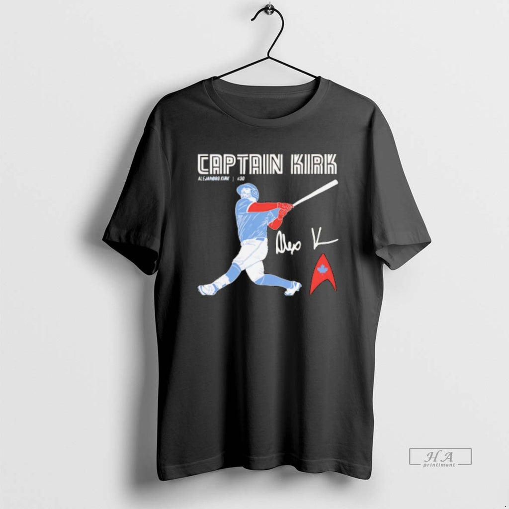 Official Trendy Alejandro Kirk Captain Kirk Toronto Blue Jays Signature