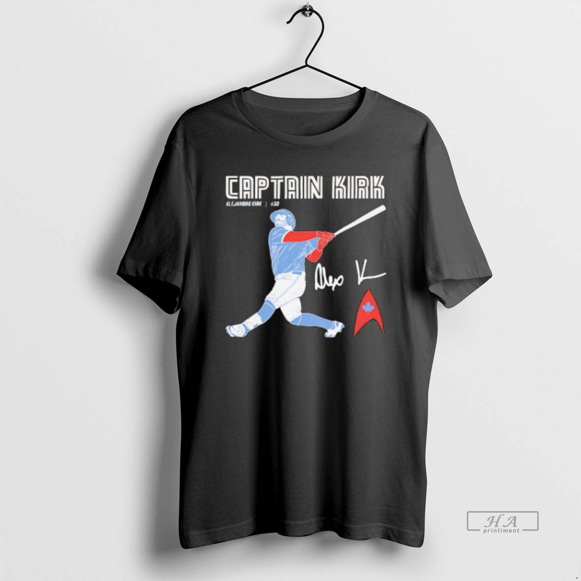 Official Trendy Alejandro Kirk Captain Kirk Toronto Blue Jays Signature