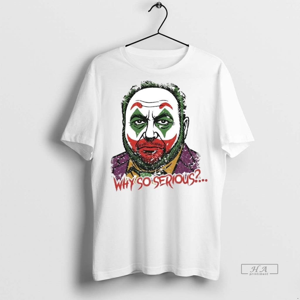 Official Trendy Alex Jones Joker Why So Serious Tee Sweater