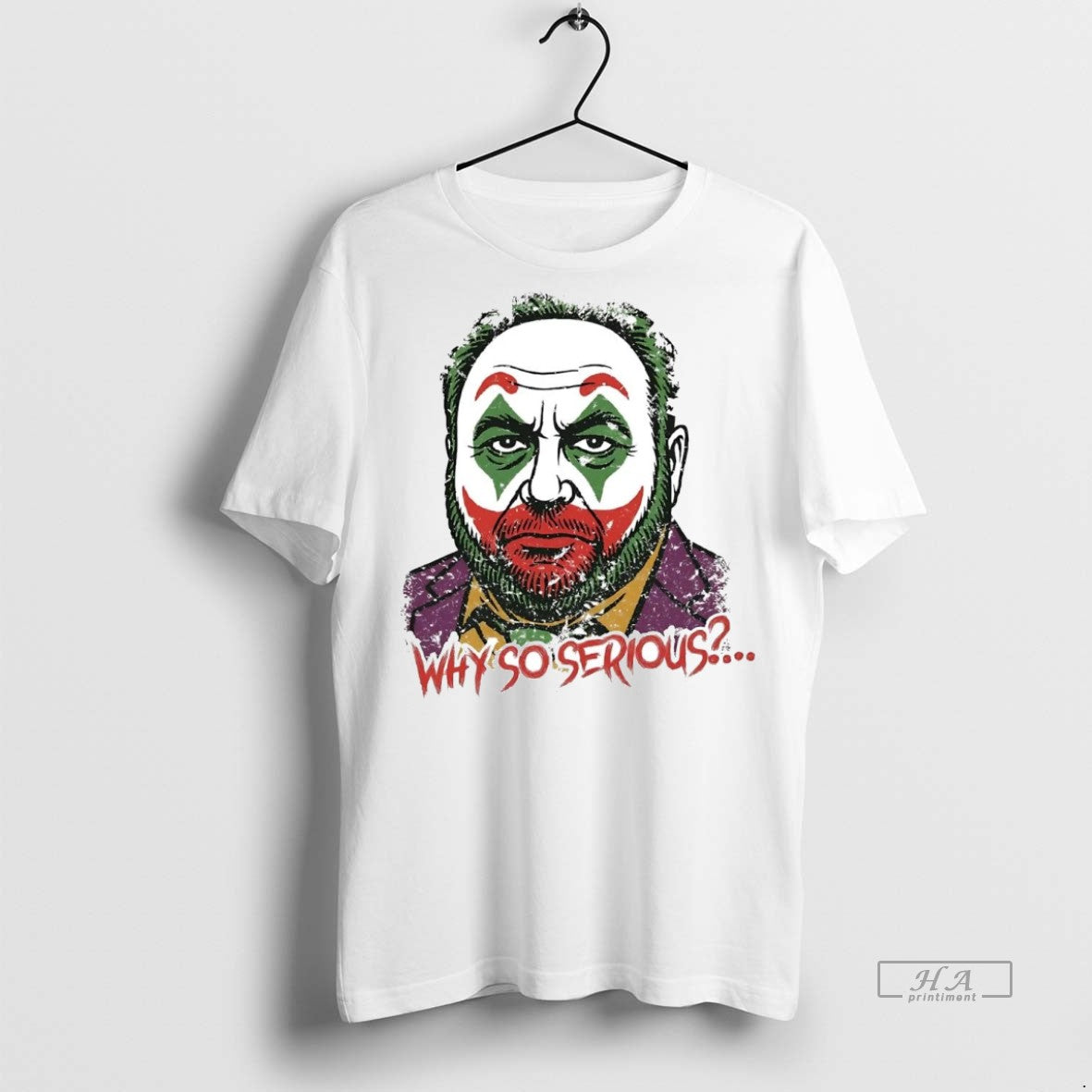 Official Trendy Alex Jones Joker Why So Serious Tee Sweater