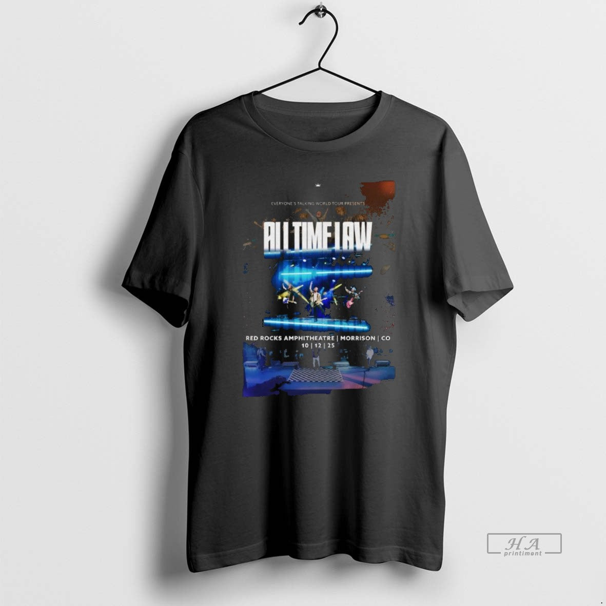 Official Trendy All Time Low Red Rocks Amphitheatre Show On October 12 2025