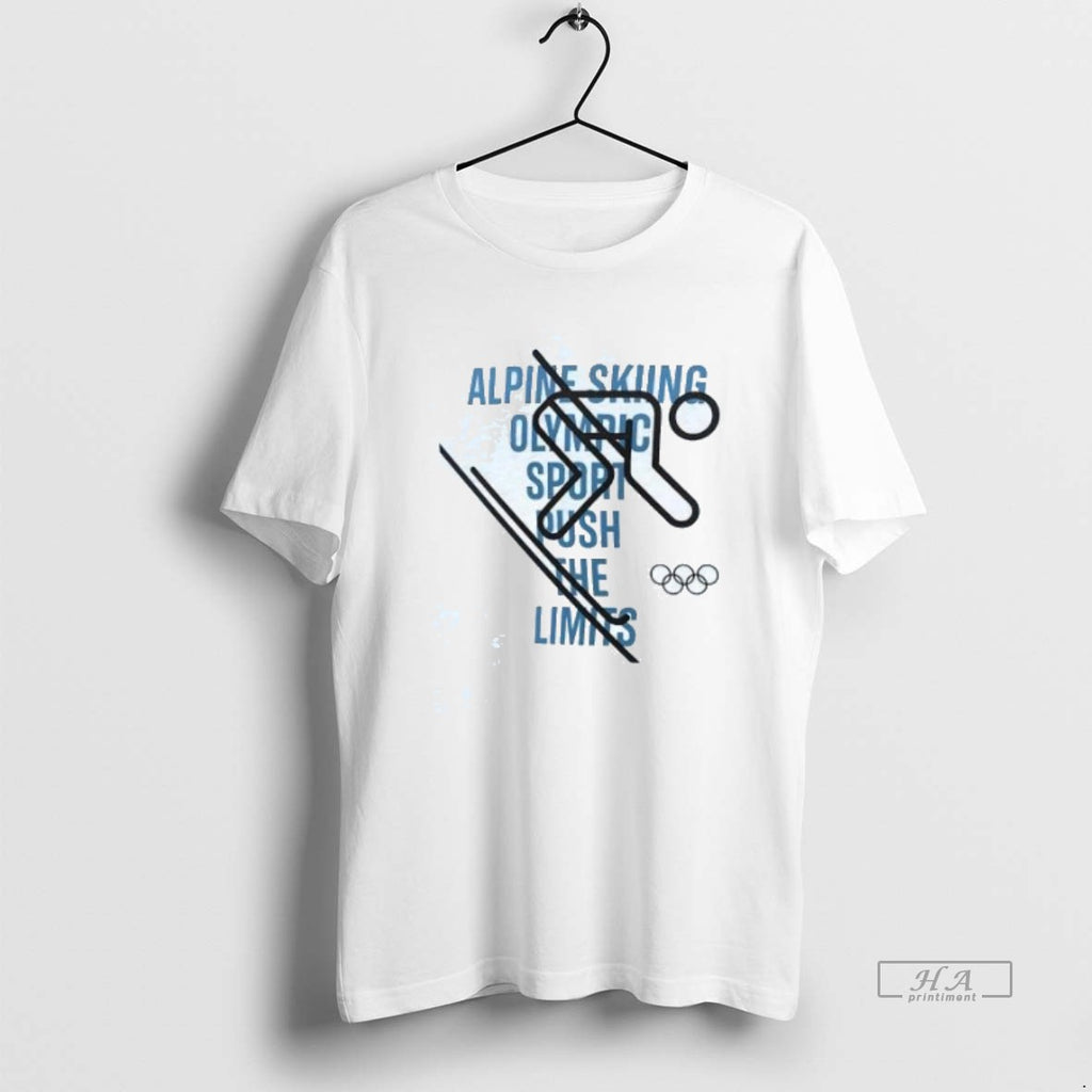 Official Trendy Alpine Skiing Olympic Sport Push The Limits