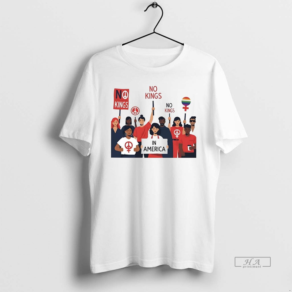Official Trendy American Resists No Kings In America