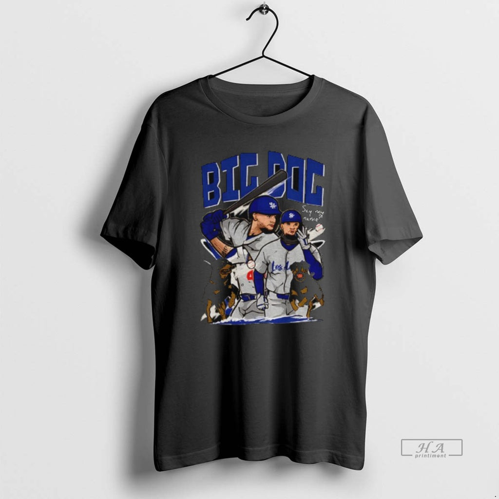 Official Trendy Andy Pages Los Angeles Dodgers The Big Dog Graphic Cartoon