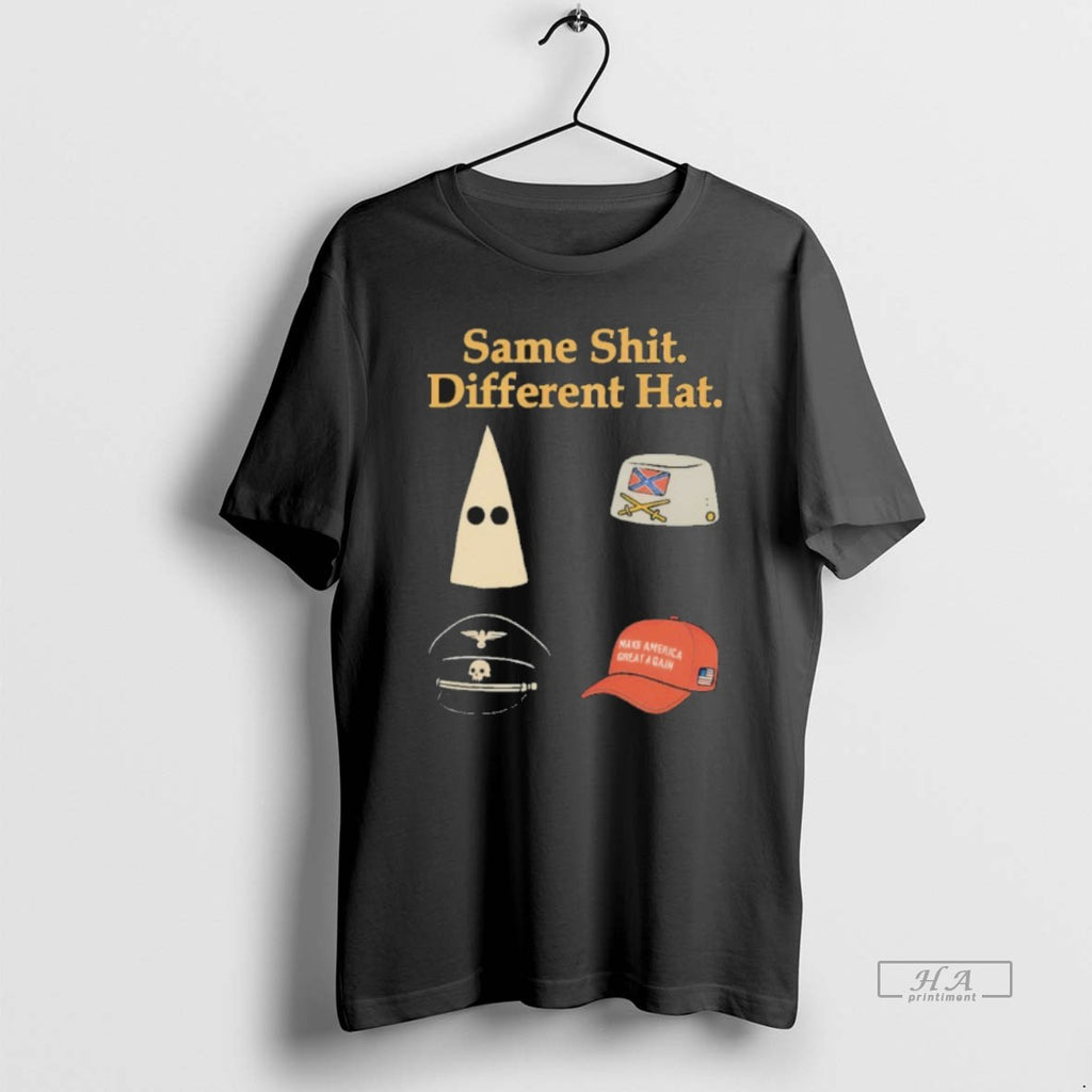 Official Trendy Anti Trump Shirts Same Shit Different Hat