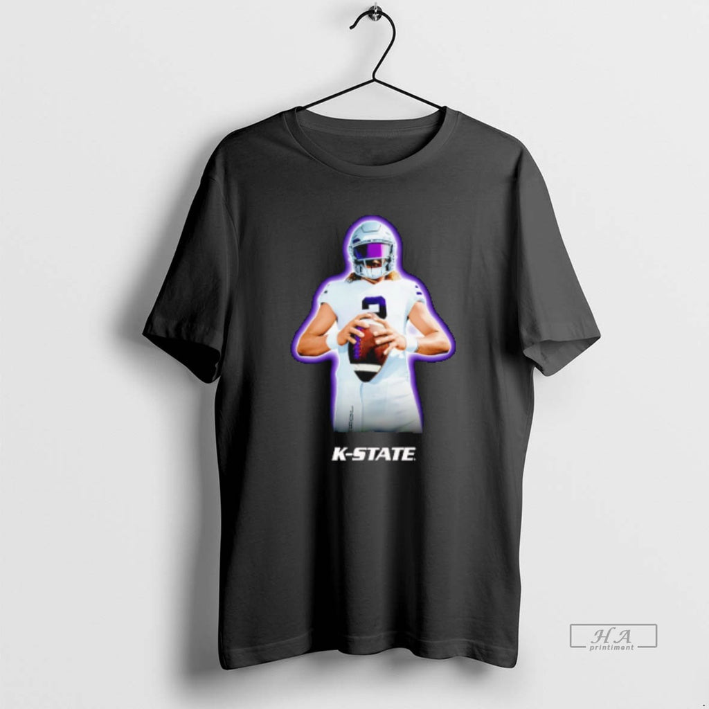 Official Trendy Avery Johnson Kansas State Wildcats Portrait