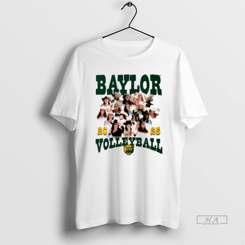 Official Trendy Baylor Womens Volleyball Team Collage 2025