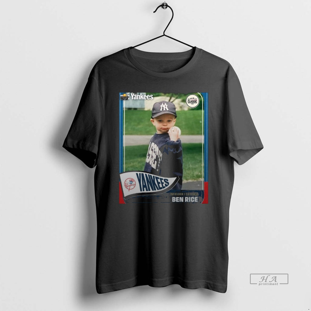 Official Trendy Ben Rice Infielder Catcher New York Yankees Mlb Little League Classic In 2024