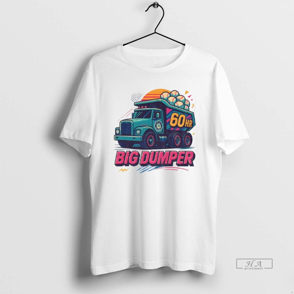 Official Trendy Big Dumper 60 Home Runs Cal Raleigh Seattle Mariners