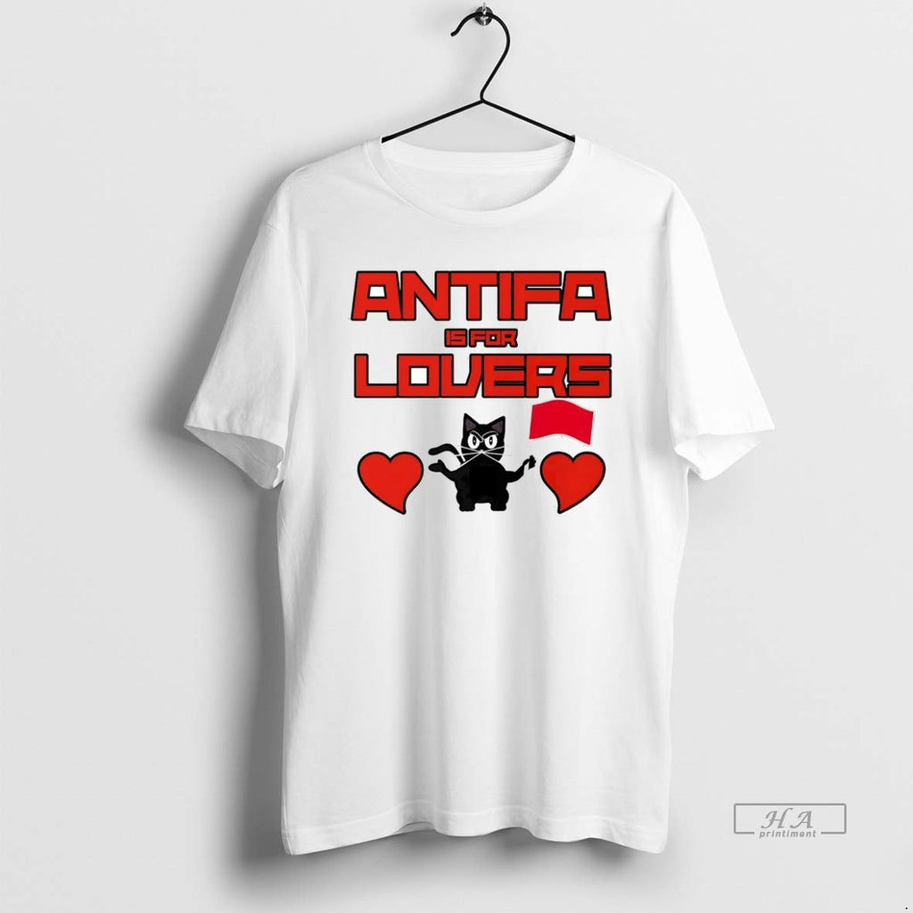 Official Trendy Black Cat Antifa Is For Lovers Dark