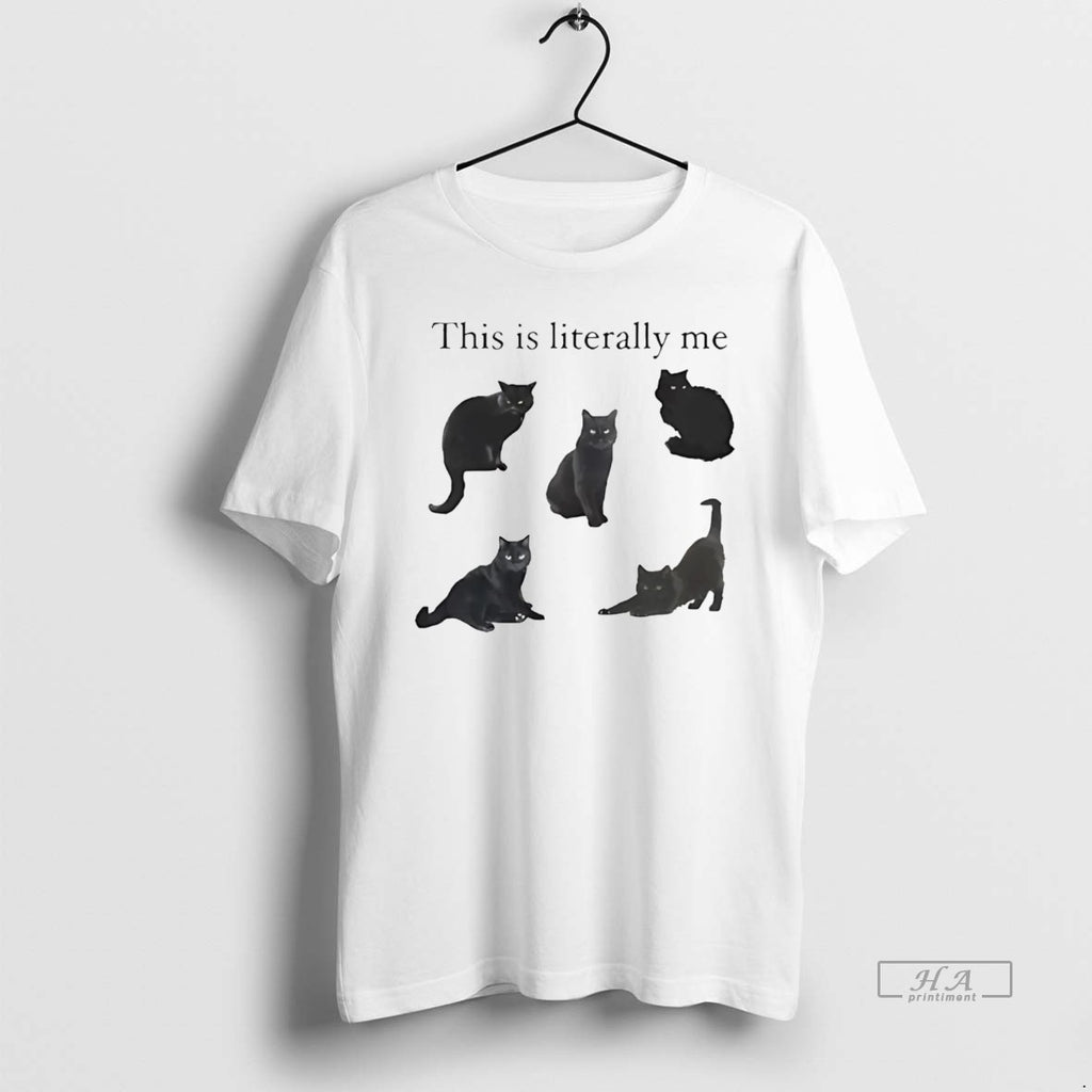 Official Trendy Black Cat This Is Literally Me