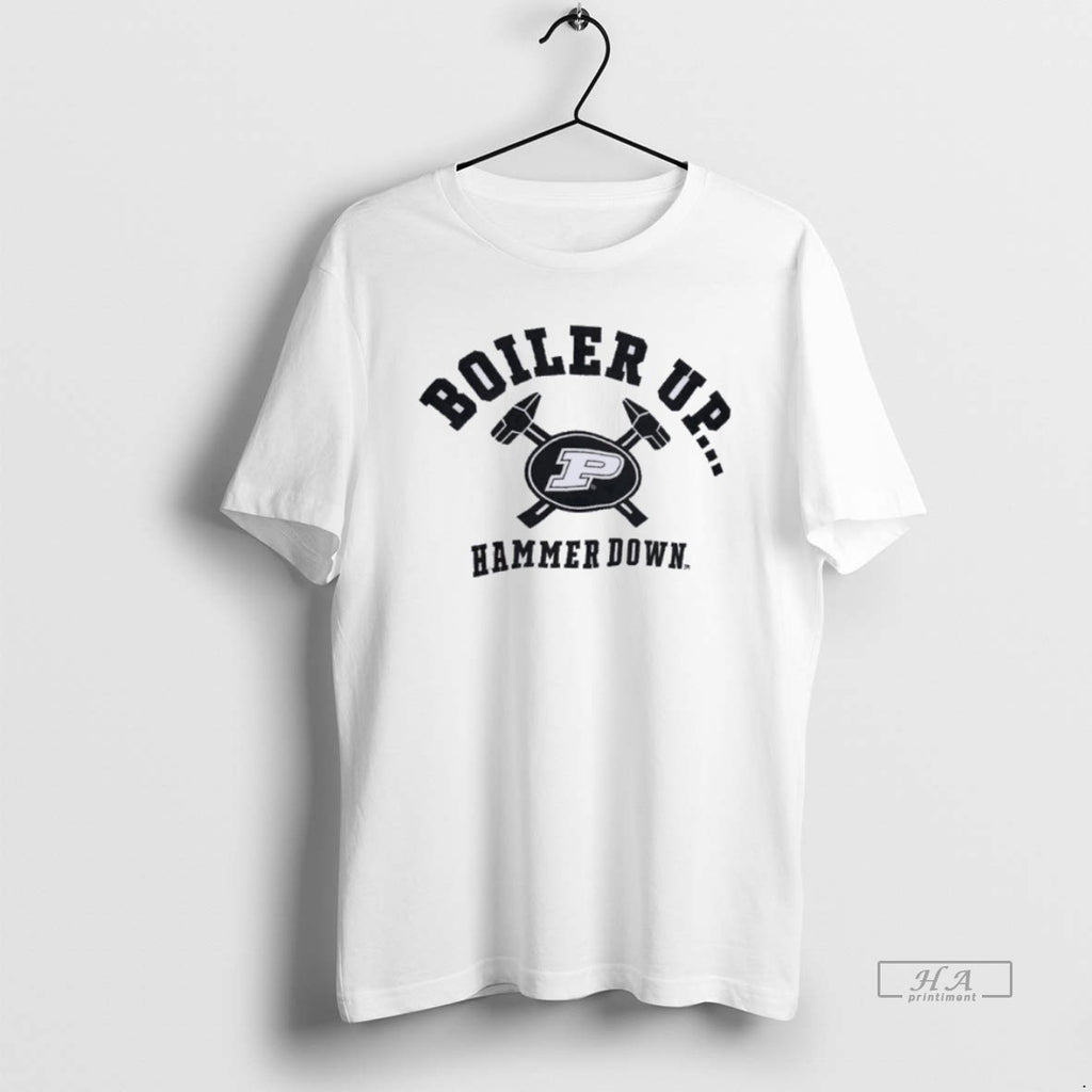 Official Trendy Boiler Up Hammer Down Purdue Boilermakers