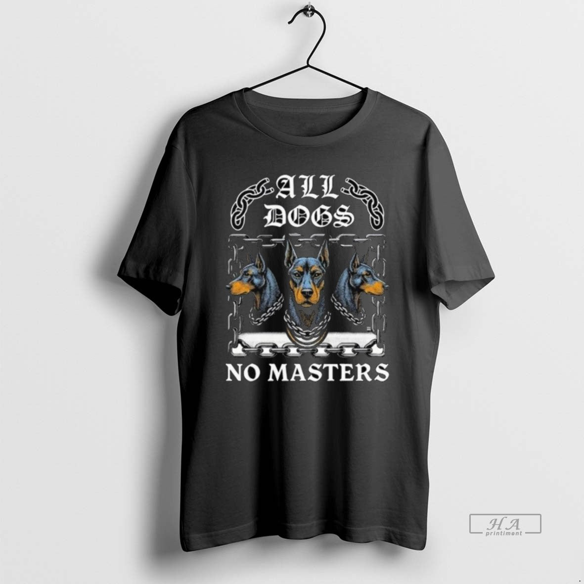 Official Trendy Boss Dog All Dogs No Masters Long Sleve