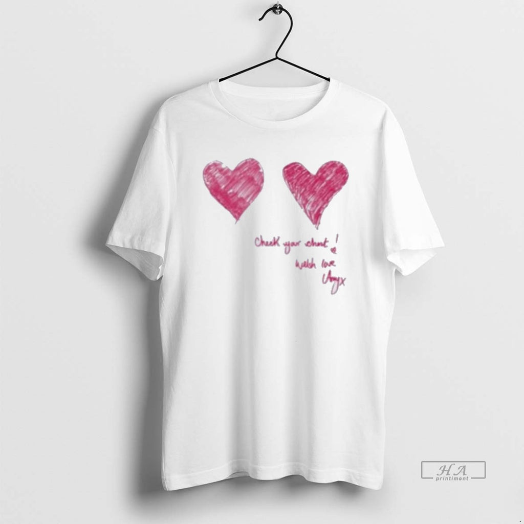 Official Trendy Breast Cancer Awareness Check Your Chest