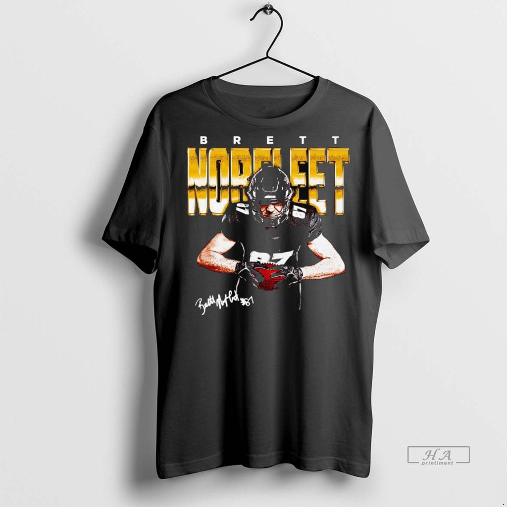 Official Trendy Brett Norfleet College Bitmap Signature Tee Sweater