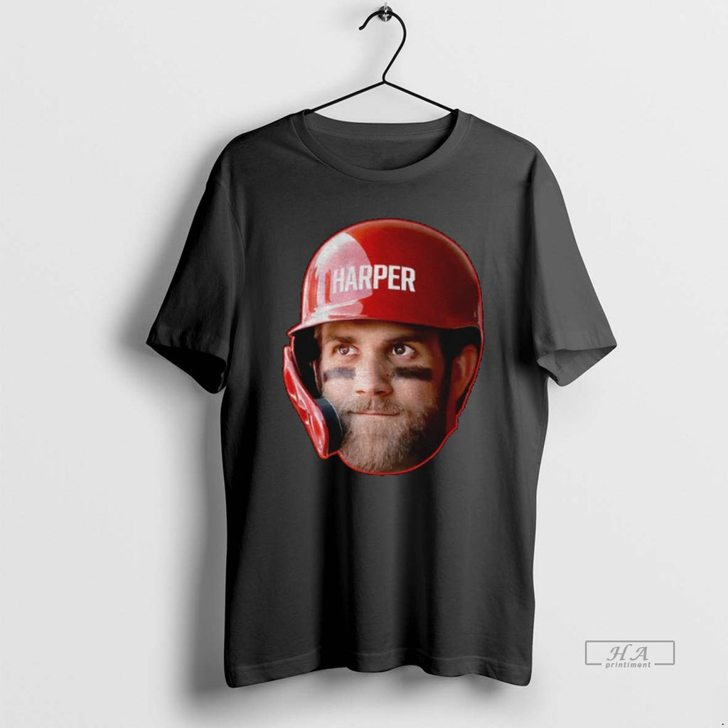 Official Trendy Bryce Harper Head In The Game Series Philadelphia Phillies Mlb Baseball 2025 Tee