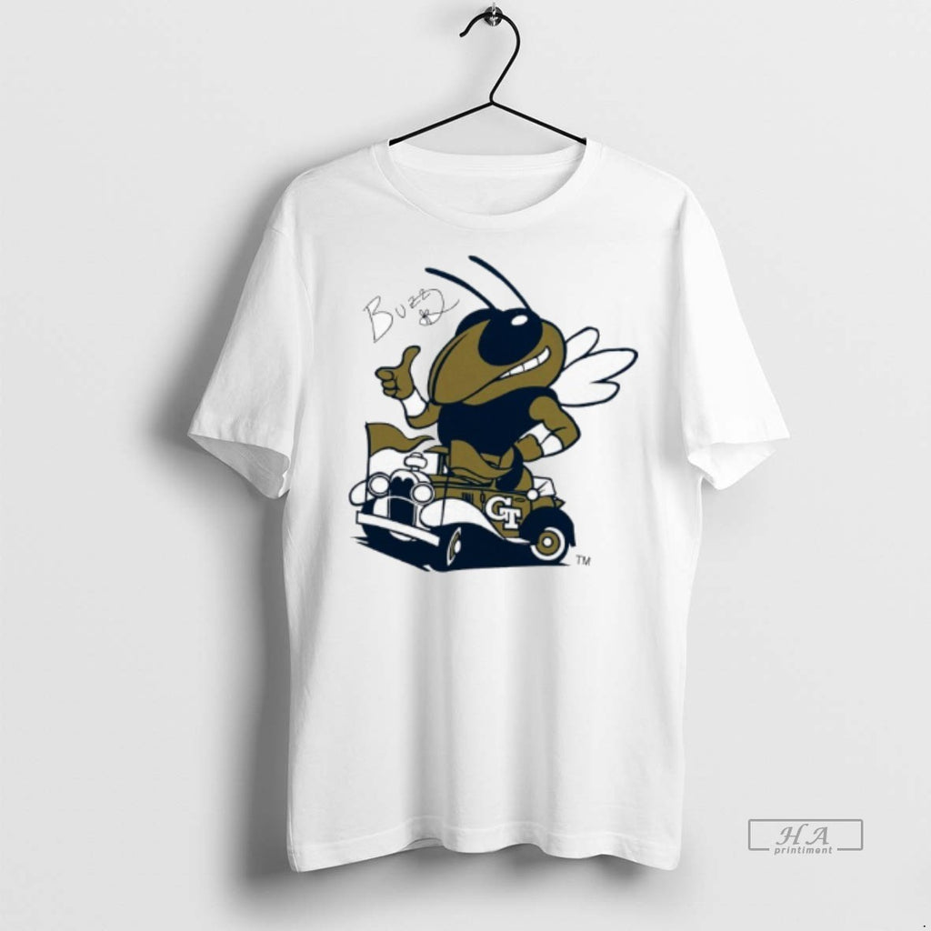 Official Trendy Buzz Georgia Tech Yellow Jackets Tee Sweater