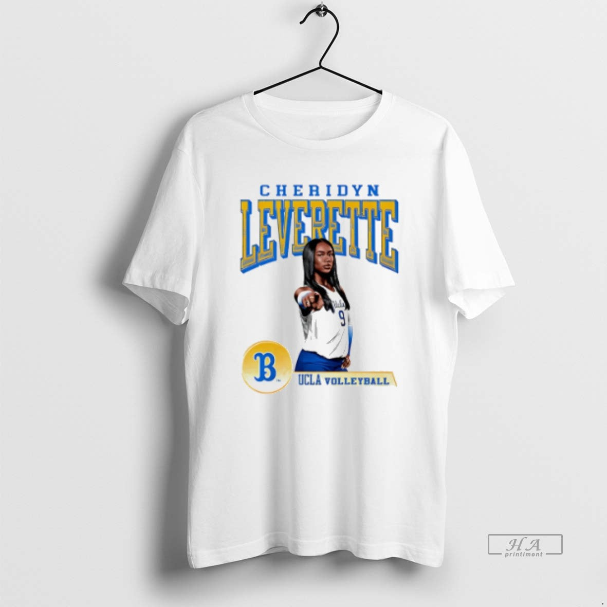 Official Trendy Cheridyn Leverette Ucla Bruins Cartoon