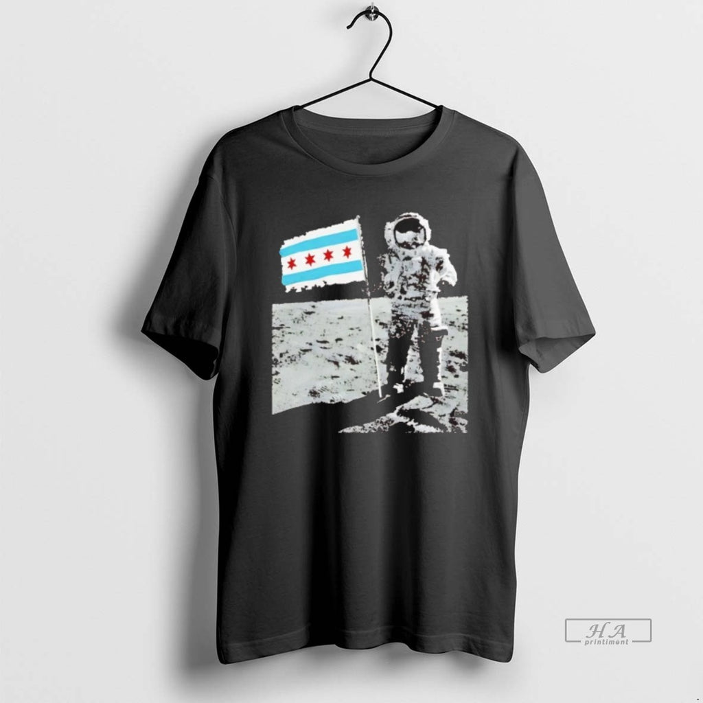 Official Trendy Chicago First Moon Landing Space