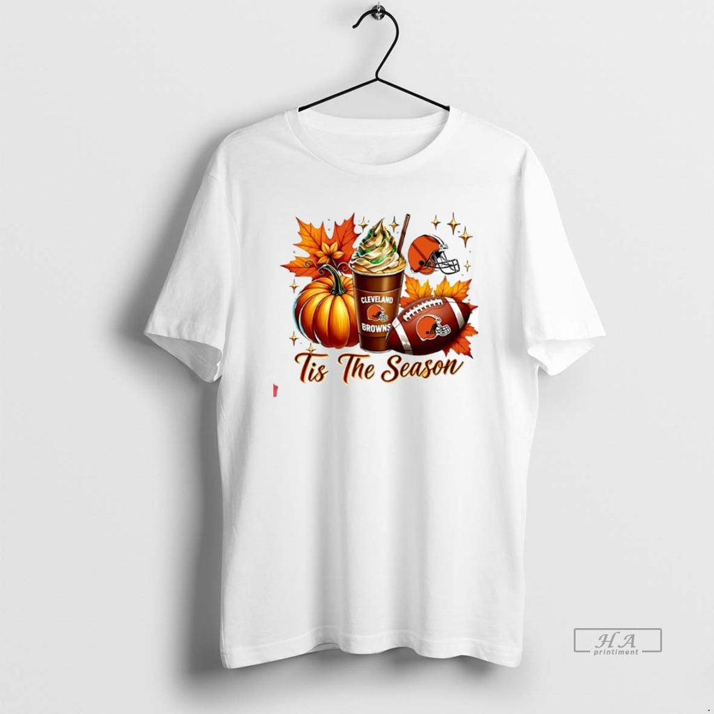 Official Trendy Cleveland Browns Tis The Season Halloween