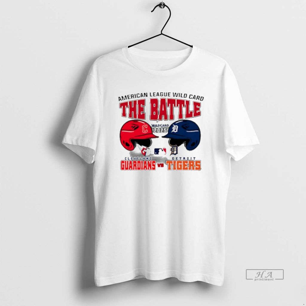 Official Trendy Cleveland Guardians Vs Detroit Tigers 2025 Mlb Wild Card The Battle