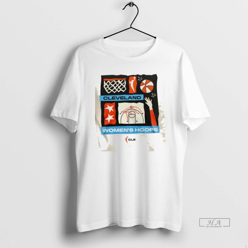 Official Trendy Cleveland Womens Hoops 2 Sided