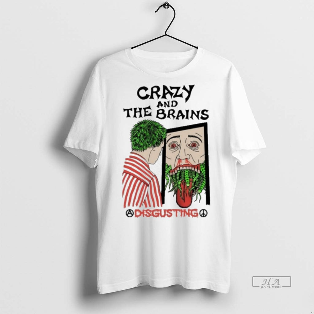 Official Trendy Crazy And The Brains X Death Traitors Disgusting Tee Sweater