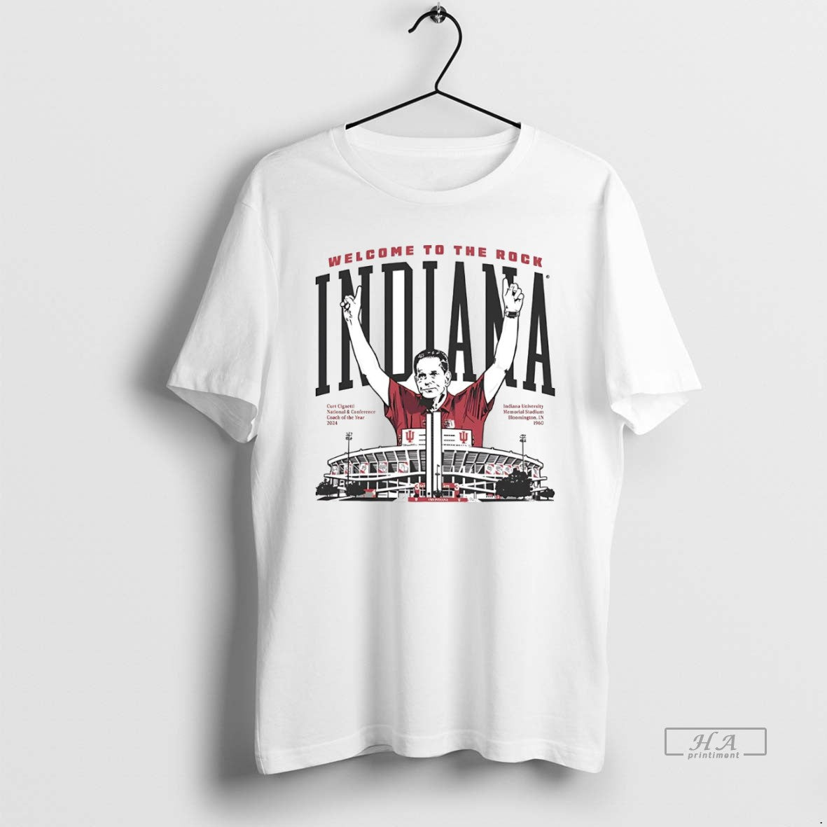 Official Trendy Curt Cignetti Welcome To The Rock Indiana