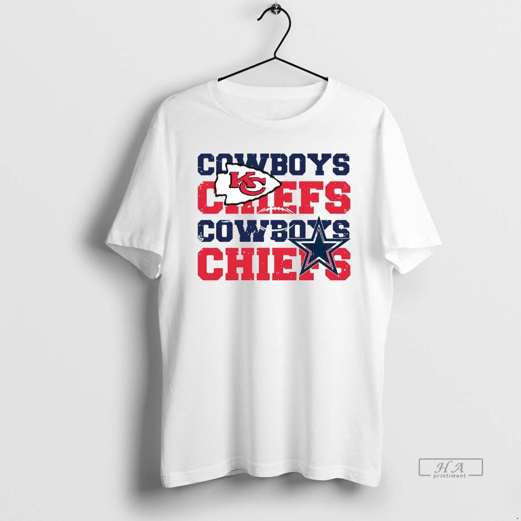 Official Trendy Dallas Cowboys And Kansas City Chiefs Repeat
