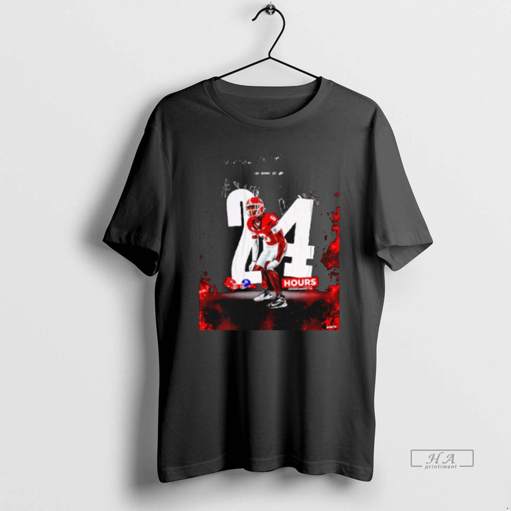 Official Trendy Daylen Everette Georgia Bulldogs 24 Hours Graphic