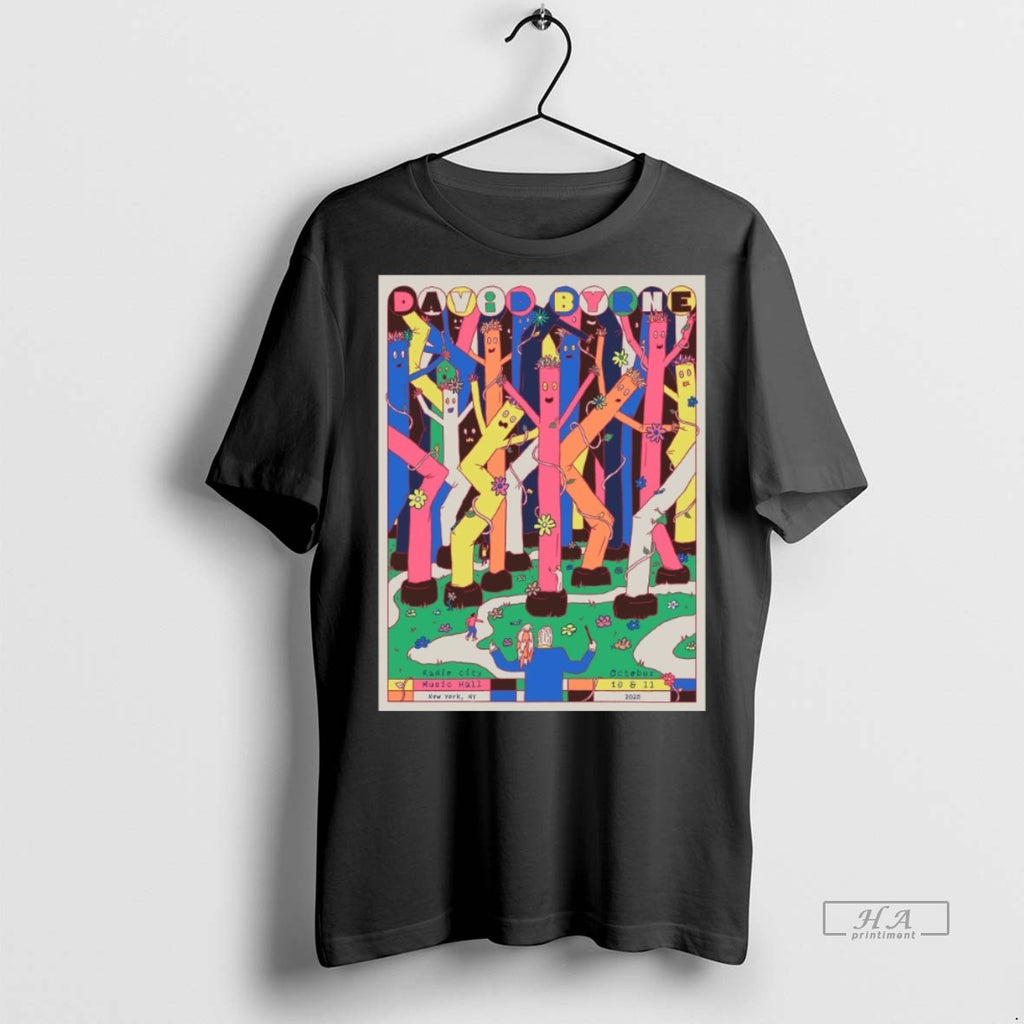 Official Trendy Design David Byrne Oct 10 11 2025 Radio City Music Hall New York