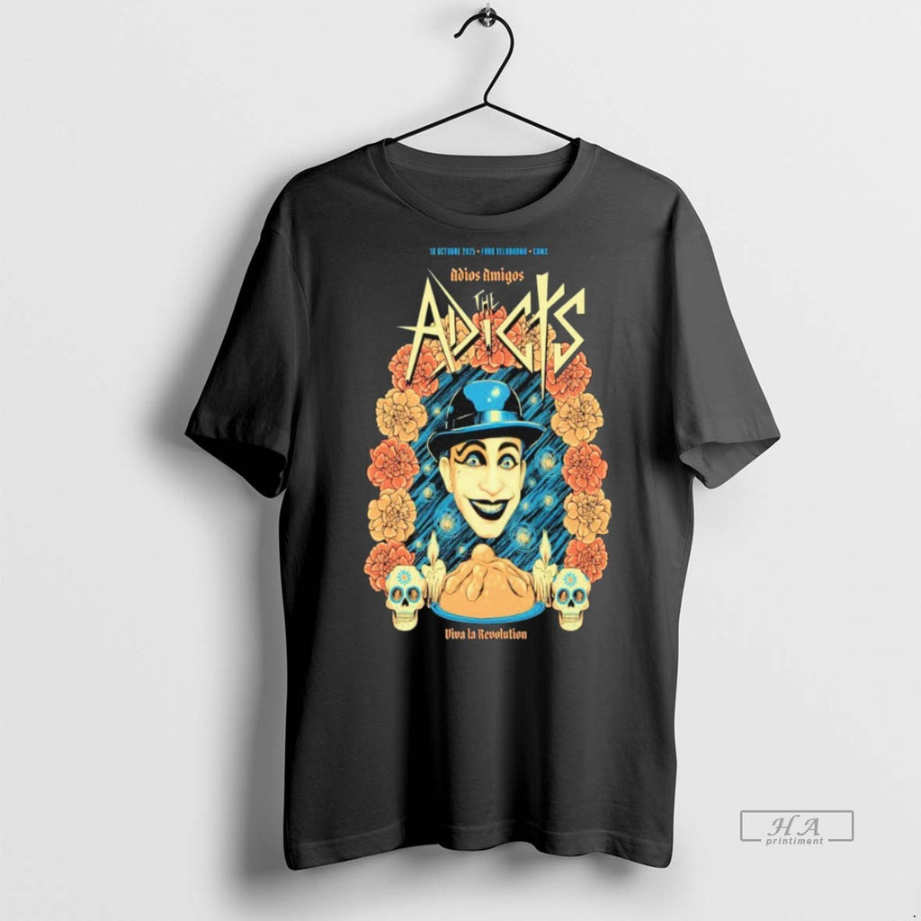 Official Trendy Design The Adicts Oct 10 2025 Carpa Velodromo Ciudad De Mexico Tee Sweater