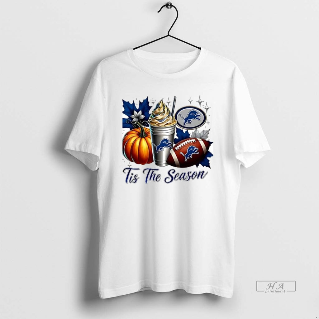 Official Trendy Detroit Lions Tis The Season Halloween
