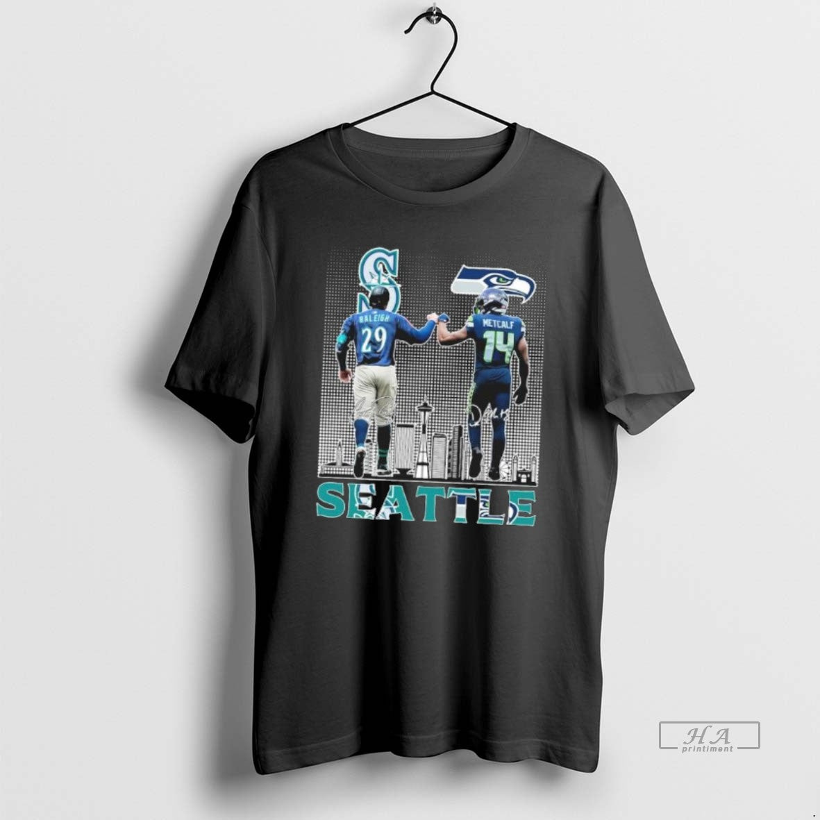 Official Trendy Dk Metcalf And Cal Raleigh Seattle